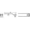 Dent de faneuse - Claas - L:380mm