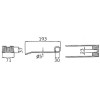 Dent de ramassage Ø5 p/Welger - L:193mm - Ø de la bobine : 30mm