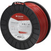 Fil de coupe Ø 3.3mm 109m carré rouge Kramp - Ref: NL33109SKR