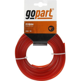 Fil de coupe Ø 3mm 15m carré rouge gopart - Ref: NL3015SGPG