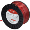 Fil de coupe Ø 2.65mm 169m carré rouge Kramp - Ref: NL27169SKR