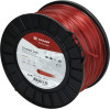 Fil de débroussailleuse  Ø 2.4mm 207m carré rouge Kramp - Ref: NL24207SKR