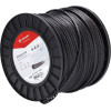 Fil de coupe carré noir Ø 4.5mm 100m Kramp - Ref: NL45100NKR