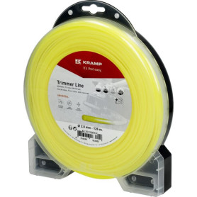 Fil de coupe Ø 2mm 126m rond jaune Kramp