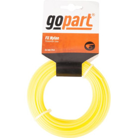 Fil de coupe Ø 2.4mm 15m rond Jaune gopart - Ref: NL2415RGPG