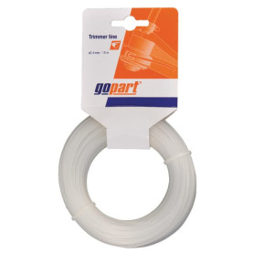 Fil de coupe Ø 2.4mm 15m rond blanc gopart