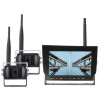 Kit Retrovision Multivision Visiotrack 2 Camera Sans Fil Hd 120° Ecran 7"