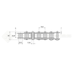 Rouleau 5m ISO standard - Réf: DA21837