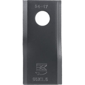 Couteaux D p/ Kuhn - Pack de 25 - Ref: 56151310KR