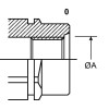 Coupleur femelle 1/2-M22x1.5-15L