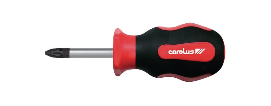 Tournevis courte pour vis cruciformes