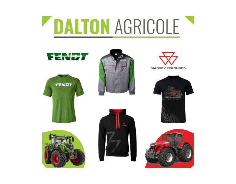 Découvrez nos vêtements officiels FENDT et MASSEY FERGUSON